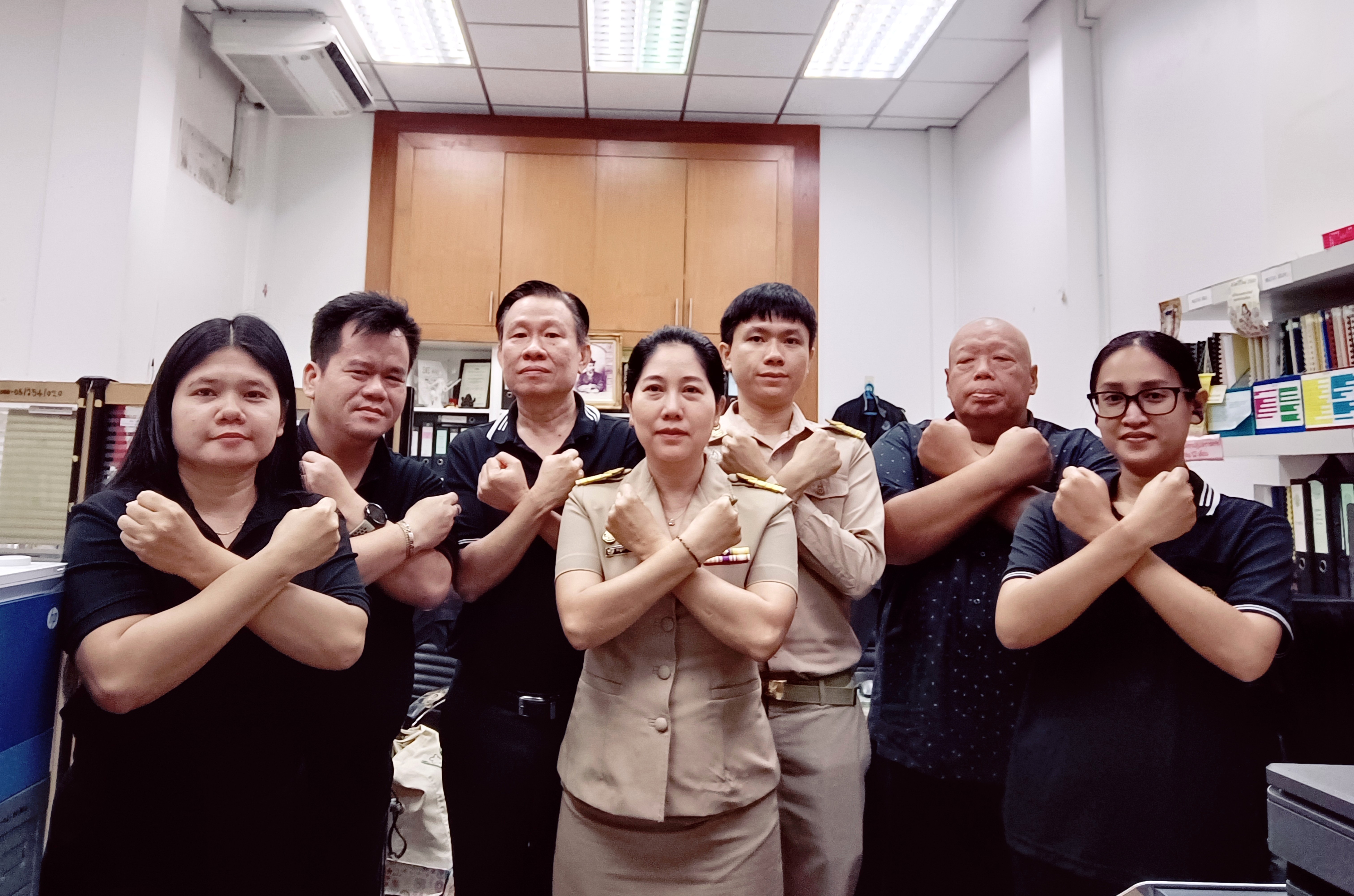 title - การประกาศเจตนารมณ์การเป็นองค์กรคุณธรรม ของกลุ่มพัฒนาระบบบริหาร สำนักงานการปฏิรูปที่ดินเพื่อเกษตรกรรม ประจำปีงบประมาณ พ.ศ. 2569